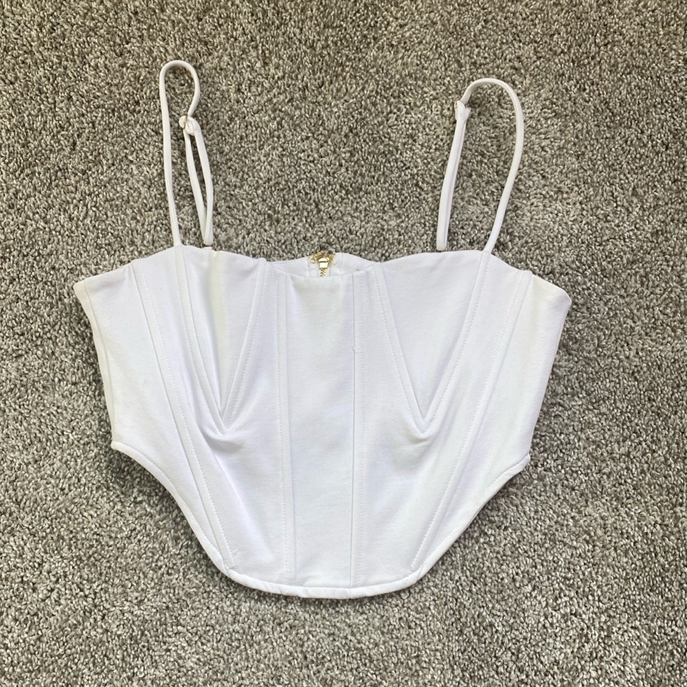 Corset style top